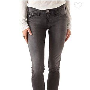 True Religion Misty Denim Legging, Charcoal 26